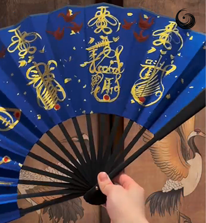 TALISMANIC FOLDING FAN