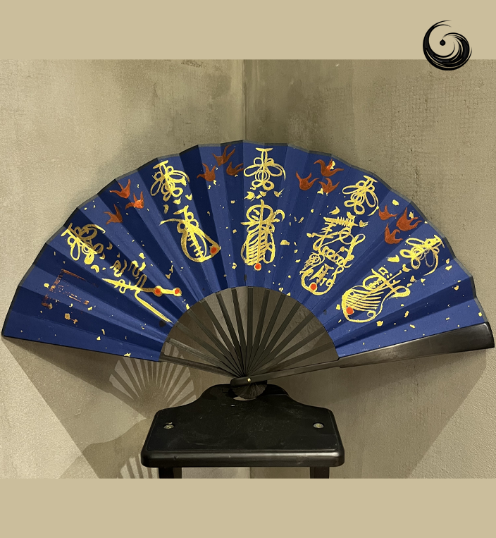 TALISMANIC FOLDING FAN